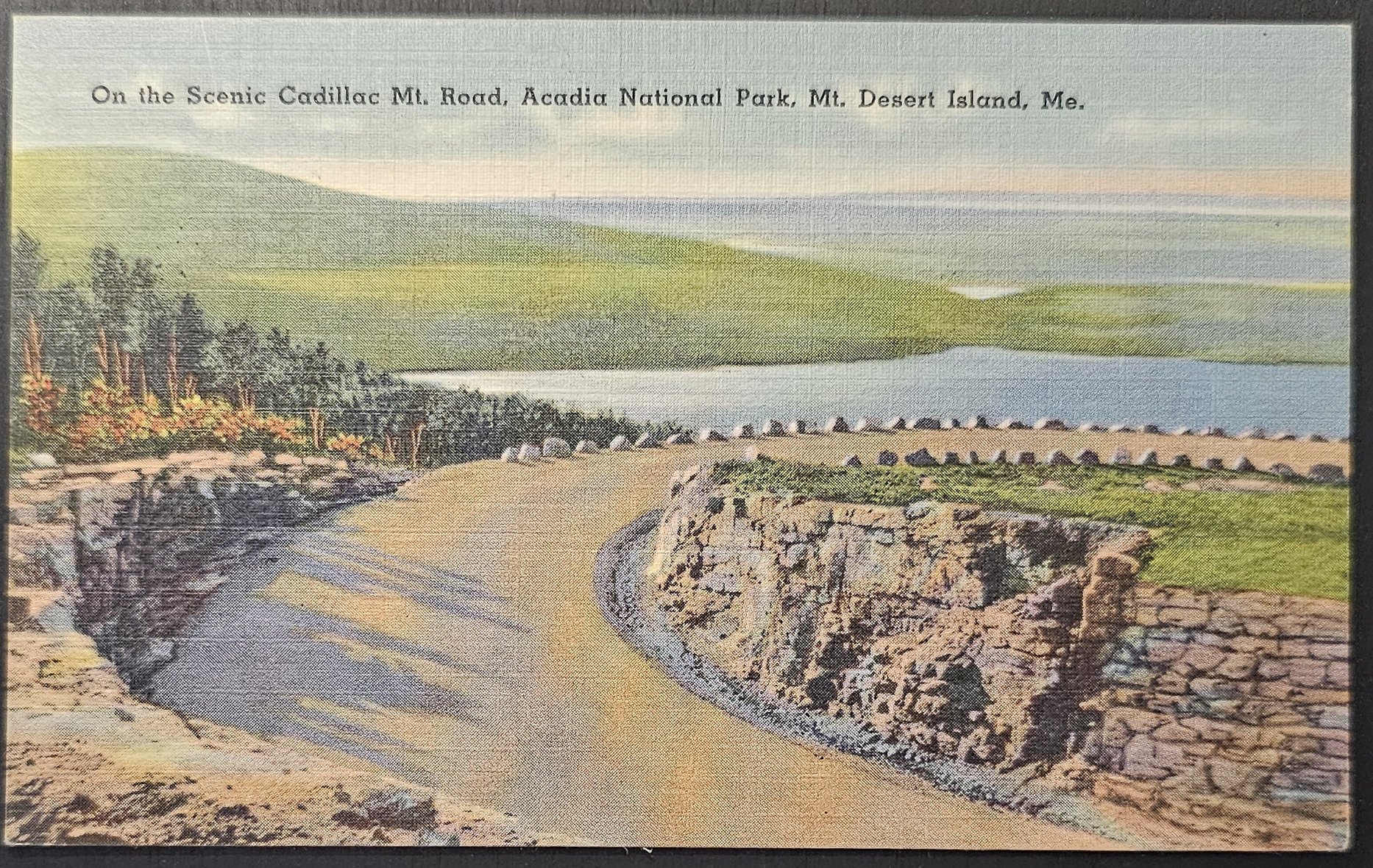 postcard USA - ME - Maine #0021 (image for) postcard USA - ME - Maine #0021